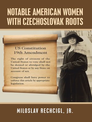 cover image of Notable American Women with Czechoslovak Roots